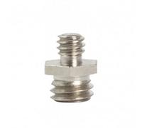 GlareOne Two Side Screw Mini Male 1/4 Inch to Male 3/8 Inch