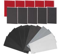 Glarks 32Pcs Sanding Sponge Kits Including 20Pcs 320-2500 Grits Sanding Sponge Washable Flexible Soft Foam Sanding Pads Sanding Blocks and 12Pcs 240-5000 Grits Sandpaper for Metal Wood Furniture