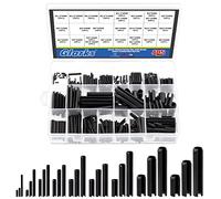 Glarks 405Pcs 27 Sizes M1.5 M2 M2.5 M3 M4 M5 M6 M8 M10 Slotted Spring Pins Split Dowel Hardware Assortment Kit for Home Improvement Automotive Repair