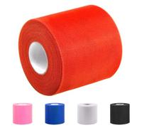 Glarks Red Tulle Fabric Rolls 6 Inch by 200 Yards (600 ft), Tulle Ribbon Netting Spool for DIY Purple Tutu Bow Baby Shower Birthday Party Wedding Decorations Christmas Craft Supplies