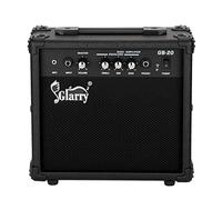 GLARRY Amplifier for Electric Bass，20W Guitar Amp, Bass Guitar Combo Amp - High, Low & Mid Controls with Illuminated Power Switch - Versatile Amplifier for Performance
