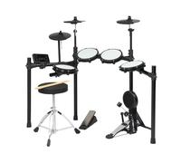 Glarry Electric Drum Kits for Adults, Drum Set with 8" Dual Zone Snare, 220+ Sounds, USB MIDI, Crash2, Electronic Drum Kit with Headphone, Stool, Kick Pedal, for Beginners Kids
