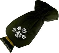 Glart 44EH Professional Ice Scraper with Warm Glove, Black ,2.0 cm*30.0 cm*10.0 cm