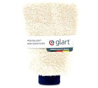 Glart 44WH microfiber glove for car wash: better than a car wash sponge, microfiber cloth, polishing cloth or; for car, motorcycle, bicycle, White