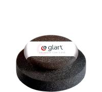 Glart Professional car hand polishing sponge, 130x50 mm, car care polishing sponge with handle list, for wax, paint cleaner, paint putty, car polish, abrasives, use after washing gloves