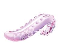 Glas Lick-it Tentacle Textured Glass Dildo 6 Inch