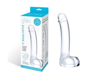 Glas Realistic Curved G-spot Dildo 5Inch