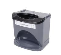Glasdon Nexus Stack 30L Recycling Bin - Stackable Bin with a Choice of Waste Stream - Compact 30 Litre for Home or Office (General Waste (2))