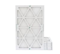 Glasfloss 16x25x1 MERV 10 (FPR 5-6) Pleated Air Filters By Glasfloss. Box of 6. Actual Size: 15-1/2 x 24-1/2 x 7/8