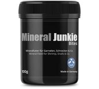 GlasGarten Mineral Junkie Bites (Sticks) for Shrimps, Crayfish, Crabs, Snails (100g)