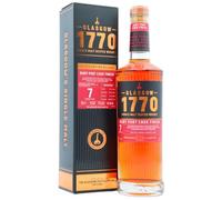 Glasgow 1770-7 year old Ruby Port Cask Finish Batch #2 Single Malt Scotch 2018 Whisky 70cl 54% ABV