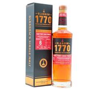 Glasgow 1770 - Ruby Port Cask Finish Single Malt Scotch 2018 6 year old Whisky | 70cl | 55% ABV