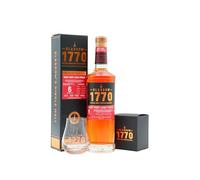Glasgow 1770 - Ruby Port Cask Finish Single Malt Scotch - 2018 6 year old Whisky 70cl 55% ABV (Includes Branded Glass)