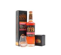 Glasgow 1770 - Syrah Wine Cask Unpeated Single Malt Scotch - 5 year old Whisky 70cl 59.3% ABV (Includes Branded Glass)