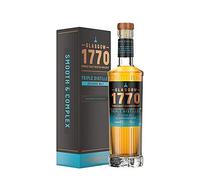 Glasgow 1770 Triple Distilled Single Malt Scotch Whisky, 50cl, 46% ABV. Smooth & complex, fully matured in virgin oak casks and non-chill filtered - creating a truly sophisticated single malt