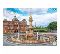 Glasgow A4 Calendar 2026, Wall Calendars, Month To View, Travel, Gift
