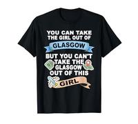 Glasgow Boarding Pass - Glasgow Girl - Glasgow T-Shirt