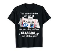 Glasgow Boarding Pass - Glasgow Girl - Glasgow T-Shirt