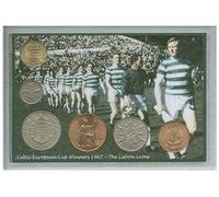 Glasgow Celtic (Bhoys Hoops) The Lisbon Lions Vintage European Cup Final Winners Retro Coin Present Display Gift Set 1967