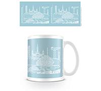 Glasgow Citography Ceramic Mug, Multi-Colour, 11 oz/315 ml