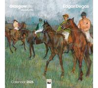 Glasgow Museums Edgar Degas Wall Calendar 2025 Art Calendar 9781835620762 NEW