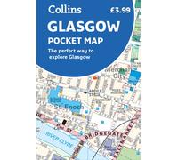 Glasgow Pocket Map by Collins Maps Paperback Book