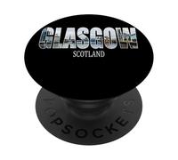 Glasgow Prefecture Glasgow City of Scotland vintage Design PopSockets Adhesive PopGrip