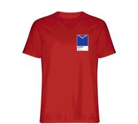 Glasgow Rangers Classic Football Shirt Colours Frame Men's T-Shirt - Red / 3XL