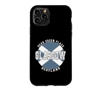 Glasgow Scotland, Vintage Scottish flag Case for iPhone 11 Pro