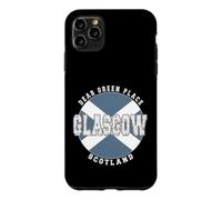 Glasgow Scotland, Vintage Scottish flag Case for iPhone 11 Pro Max