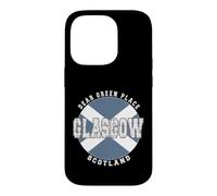 Glasgow Scotland, Vintage Scottish flag Case for iPhone 14 Pro