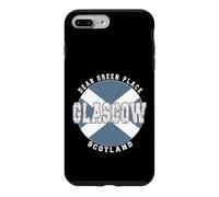 Glasgow Scotland, Vintage Scottish flag Case for iPhone 7 Plus/8 Plus