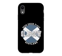 Glasgow Scotland, Vintage Scottish flag Case for iPhone XR