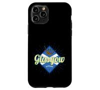 Glasgow UK City Scotland Retro Bagpipes Vintage Souvenir Case for iPhone 11 Pro