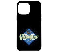 Glasgow UK City Scotland Retro Bagpipes Vintage Souvenir Case for iPhone 13 Pro Max