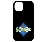Glasgow UK City Scotland Retro Bagpipes Vintage Souvenir Case for iPhone 14