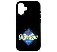 Glasgow UK City Scotland Retro Bagpipes Vintage Souvenir Case for iPhone 16
