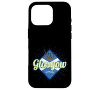 Glasgow UK City Scotland Retro Bagpipes Vintage Souvenir Case for iPhone 16 Pro