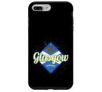 Glasgow UK City Scotland Retro Bagpipes Vintage Souvenir Case for iPhone 7 Plus/8 Plus