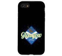 Glasgow UK City Scotland Retro Bagpipes Vintage Souvenir Case for iPhone SE (2020) / 7/8
