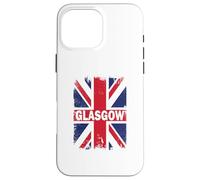 Glasgow - Vintage Union Jack British Flag Case for iPhone 16 Pro Max