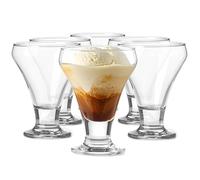 Glasmark KROSNO 1992 Dessert Glasses Set of 6 Ice Cream Cups 6 x 290 ml
