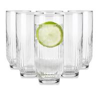 Glasmark KROSNO 1992 Glasses Set of 6 Cocktail Glasses Long Drink Glasses Drinking Glasses Water Glasses Long Drink Glasses Juice Glasses Dishwasher Safe 6 x 360 ml