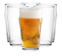 Glasmark Krosno Beer Glasses Set 0.53 Litre Glasses for Beer Mug Beer Mug Glasses for Craft Beer Beer Glass Drinking Glass Dishwasher Safe British Pint 6 x 530 ml