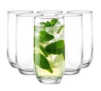 Glasmark Krosno Glasses Set of 6 0.4 Litre Cocktail Glasses Cocktail Drinking Glasses Water Glasses Dishwasher Safe Children's Glasses Small Glasses Juice Glasses 6 x 400 ml