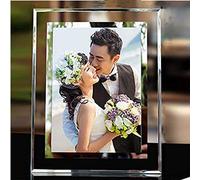 Glass Picture Frames 8x10 Mirrored Edge Glass£¬8x10 Picture Frame Glass Frames 8 by 10 inch Photo Display with Glass Front for Posters Certificates Drawings Illustrations