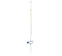 Glass Acid Burette Flared Top with Glass Stopcock-25mL/0.1ml