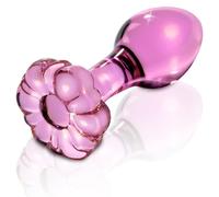 Glass anal icicles number 48 - Depth: 70 mm, Couleur: White, Rayon: Couple, Width: 100 mm, Length: 150 mm