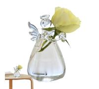 Glass Angel Flower Vase - Stunning Angel Figurine Vase for Flower Arrangement | Unique Handmade Design Perfect for Showcasing Flowers, , Elegant Home Decor Arrangements Home Decor Wedding