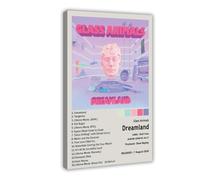 Glass Animals Dreamland Album Cover Poster Canvas Poster Wall Art Decor Print Picture Paintings for Living Room Bedroom Decoration 16x24inch(40x60cm)